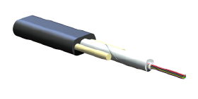 Corning Altos 12-Fiber Dielectric Drop Fiber Optic Cable Single Mode 