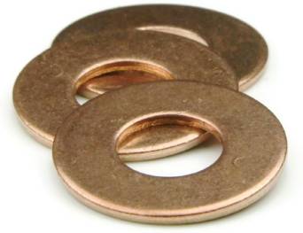 Washer, Flat Silicon Bronze, 1/4"