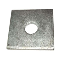Washer, Square, 1/4" X 3", For 3/4" Bolt, 100/Box