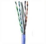 Cable, Cat-6 Plus, Plenum, Blue, 1000-ft. Box 