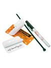 Kit, Cable Tag, includes write-on 100 tags 2"x2.5", 100 cable ties, and 1 black Industrial Sharp...