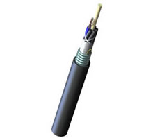 ALTOS Lite 48-Fiber Loose Tube, Gel Free, Single Jacket Single Armor Fiber Optic Cable 