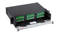 Fiber Optic Adapter Panels - Loaded and Empty