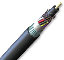 ALTOS Lite 144-Fiber Loose Tube, Gel Free, Single Jacket Single Armor Fiber Optic Cable 