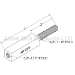 Bolt, Cable Extension Bolts, 5/8" x 7" (50/Box) - 2070