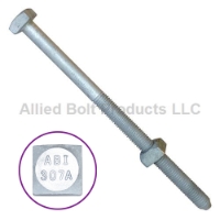 Bolt, Machine Square Head, 3/4" x 20", 20/pk 