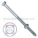 Bolt, Machine Square Head, 5/8 x 24. 10/pkg - 8236-stk
