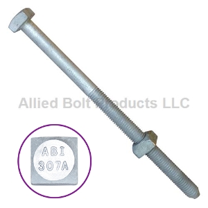 Bolt, Machine Square Head, 5/8 x 26. 10/pkg 