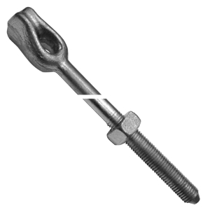 Bolt, Straight Thimble-eye, 5/8 x 8.  20/pkg 