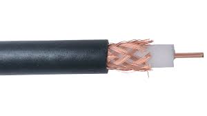 Cable, Coax, RG6, CMR, 95% copper braid, 1000'  reel 
