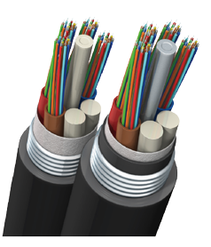 Cable, Fiber Optic, Taihan, 48-Fiber Loose Tube All Dry Single Jacket Single Armor TICI-SS-048-I1-13-PP-N0-A-Z2 