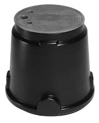 Channell Grade Level Box, Round, 9"x12", HDPE, Light-Duty 