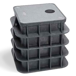 Channell Handhole BULK0, HDPE. Tier 22 One Piece Lid 