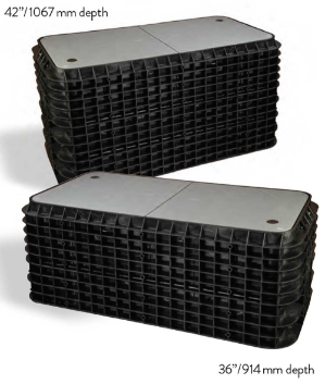 Channell Handhole BULK9, HDPE. 36x76x48. Tier 22 Two Piece Lid.  