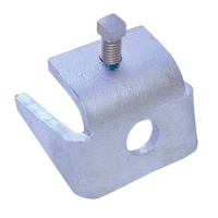 Clamp B-Beam Clamp, with attachment hole for 5/8" bolts, clamping screw  