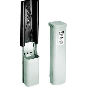 Closure Distribution, 10 Inch, Metallic, Gray-Green, 