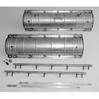 Closure, Splice Armadillo 9.5" x 28" Stainless Shell Kit 