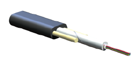 Corning Altos 12-Fiber Dielectric Drop Fiber Optic Cable Single Mode 