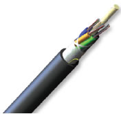 Corning ALTOS 12-Fiber All Dielectric Gel-Free Loose Tube Fiber Optic Cable 