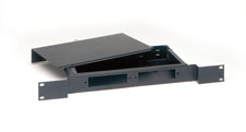 Enclosure, Rack Mount, 12 Port, Left & Rear Cable Entry 