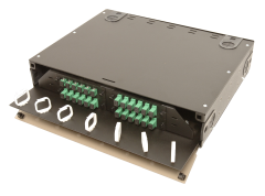 Enclosure, Rack Mount, 48-Port, SC Connectors w/Pig Tails 