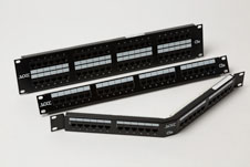 Enclosure, Rack Mount, Patch, 568A/B wired, 48 port, 2U 
