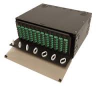 Enclosure, Rack Mount, with Slide out Tray, Multilink FRM-4RU-12X-TS (10-4534) , Holds 12 panels 