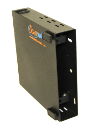 Enclosure, Wall Mount, 1 Panel, Port Capacity: 6  to 24 Fibers 