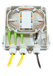 Enclosure, Wall Mount , plastic distribution unit w/removable cover and swing out splice panel. 