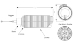 FOSC 450 D6 Fiber Optic Splice Closure - FOSC450-D6-6-36-1-D3V