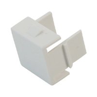 Faceplate Insert, Blank, White 