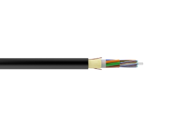Gaon 144-Fiber, Loose Tube Dry Core Single Jacket ADSS Short-Span Zero Water Peak Single Mode Fiber Optic Cable AD-018 
