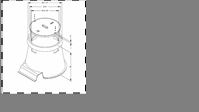 Handhole, FRP, 32x00x36, Round, Polymer Concrete Assembly, Tapered Sides, WUC 3.6, ANSI 