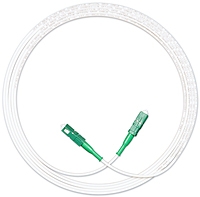 Jumper, Fiber. 3.0mm Ruggedized I/O Simplex, Riser, SM-EZ Bend, 100ft 