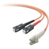 Jumper, Multimode, 50-Micron, Duplex, 2MM Jacket, SCLC, .75 Meter 