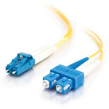 Jumper, Singlemode, Duplex, 2MM Jacket, LCSC, .75 Meter 
