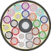 OFS 3456-Fiber Gel-Free Single Jacket Dielectric Accutube + Rollable Ribbon  Fiber Optic Cable - AT-3GE1X5T-3456