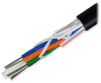 OFS Fortex DT 24-Fiber AllWave Loose Tube, Single Jacket Fiber Optic Cable 