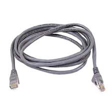 Patchcord, CAT-5E, 350MHZ, Ferrari Boot, 15-foot, Gray 