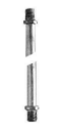 Rod, Anchor, Power, 1"x7', Galvanized, RUS Listed 