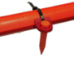 SPIKE MARKER ORANGE-BLACK 77 KHZ CATV  50-PACK - SM-02