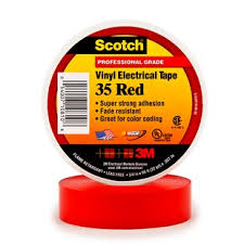 Tape, Vinyl Color Coding Red 3/4" x 66' 