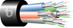Teldor 24-Fiber Loose Tube Gel-Free Single Jacket Fiber Optic Cable  - F902402G5B
