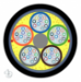Teldor 48-Fiber Loose Tube Gel-Free Single Jacket Single Armor Fiber Optic Cable - F904804M6B