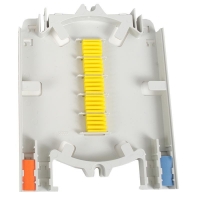 Tray, splice, deep profile 40 single fusion splice capacity (double stack)