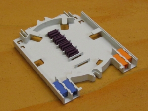 Tray, splice, deep profile for ribbon fiber 144 capacity, Std Pkg: 15ea