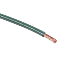 Wire, Ground, #6 Solid Copper, PE,  Insulated with 15 mil Jacket, 500ft reels 