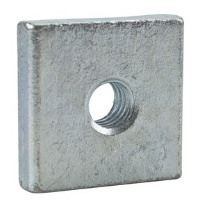 Washer, Square, Flat, 2.00" x 1/8". 400/pkg