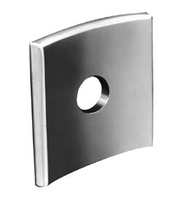 Washer, Square, Curved, 2.25". 50/pkg