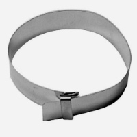 Support, Lashed Cable, 10" Stainless Steel.  500/pkg